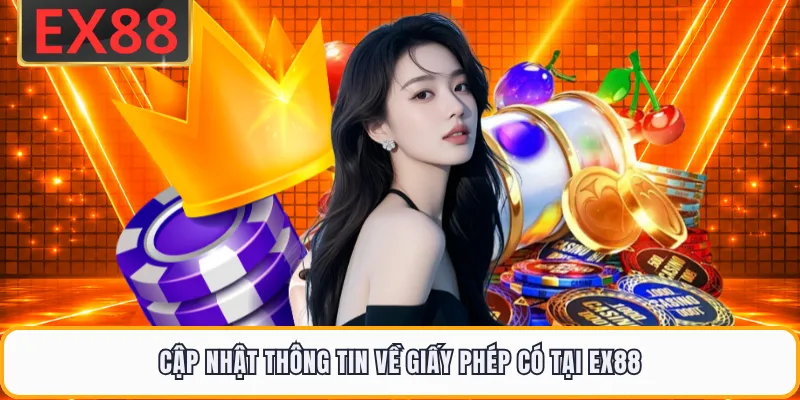 Cập nhật thông tin về giấy phép có tại EX88