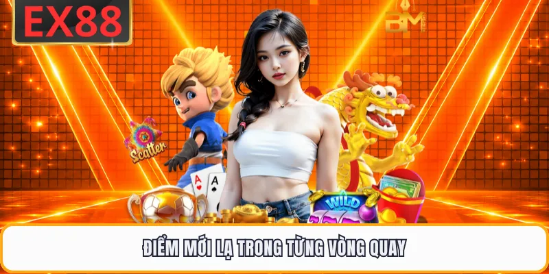 Điểm mới lạ trong từng vòng quay